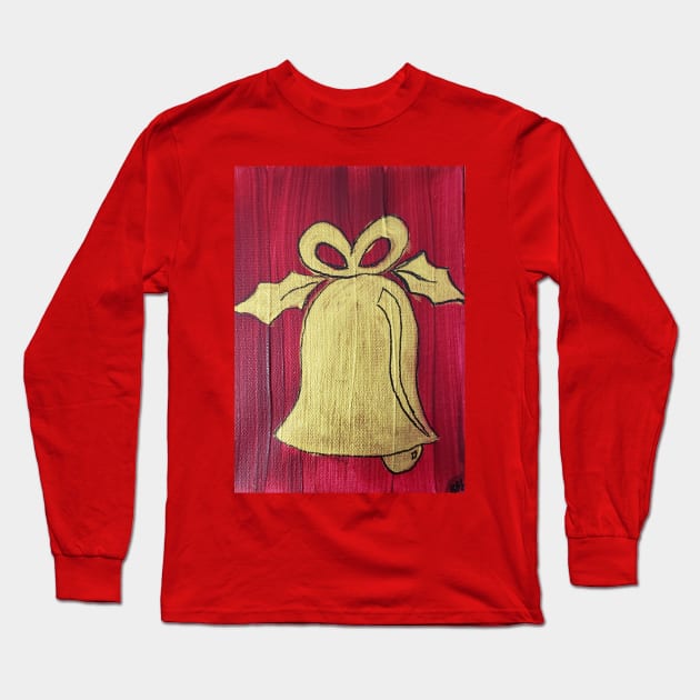 Golden Bell Long Sleeve T-Shirt by DancingCreek